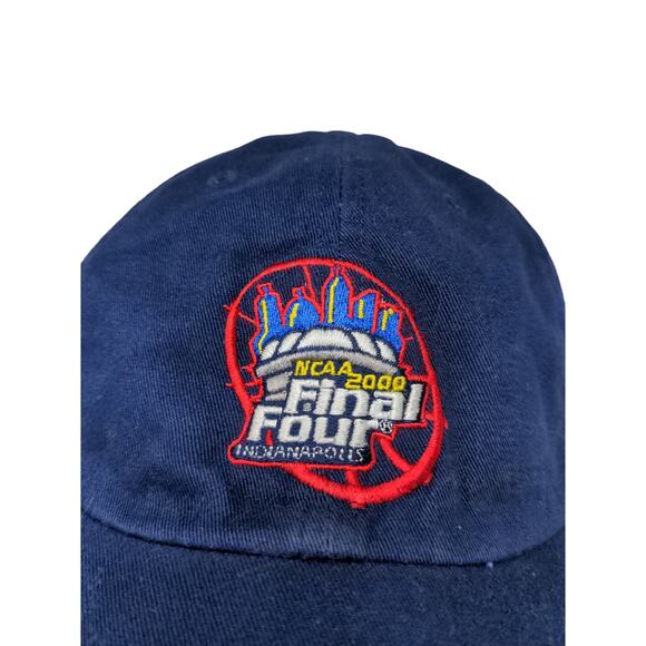 Vintage Nike NCAA Final Four 2000 Y2K Indianapolis Slideback Hat Blue OSFA - Picture 1 of 11